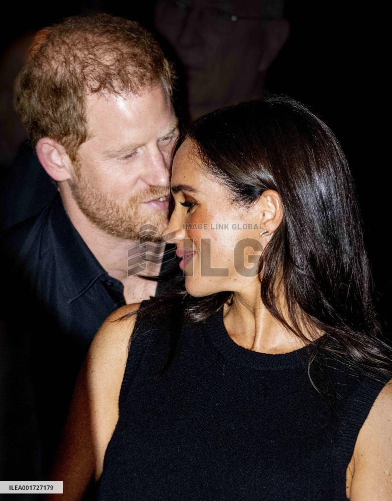 Harry And Meghan Watch The Wheelchair Basketball Finals - Dusseldorf