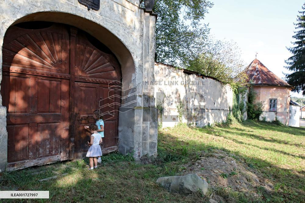 Fortress palace of Counts Teleki in Zakarpattia