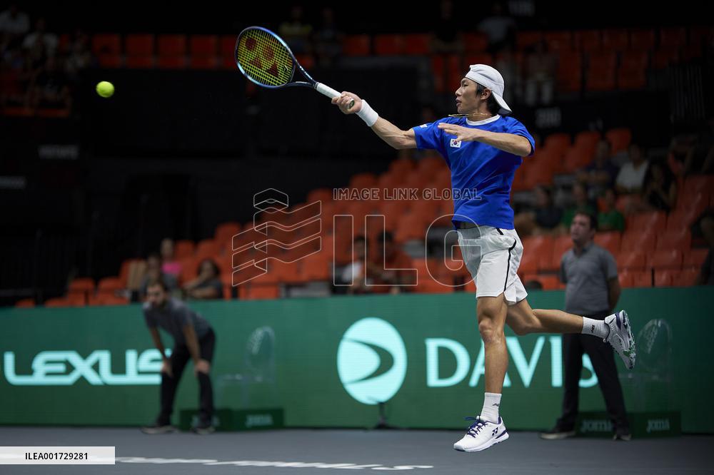 (SP)SPAIN-VALENCIA-TENNIS-DAVIS CUP FINALS-KOREA VS CZECH REPUBLIC