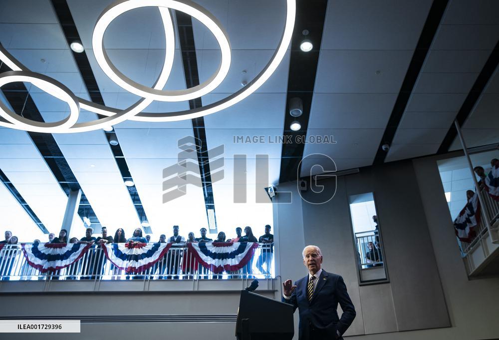 Biden Delivers Remarks On Bidenomics - Maryland