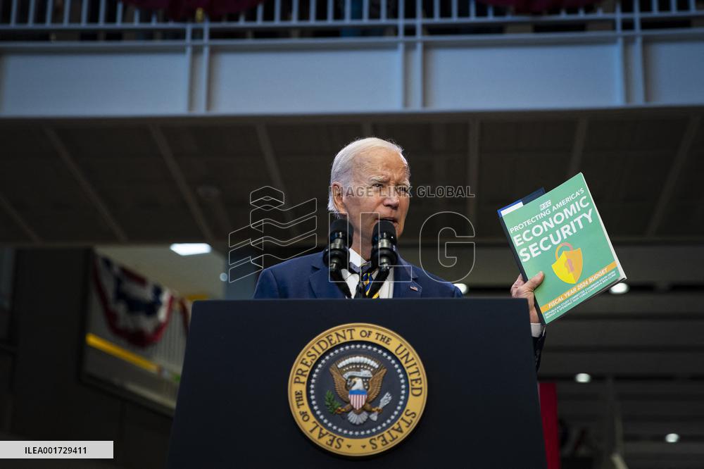 Biden Delivers Remarks On Bidenomics - Maryland