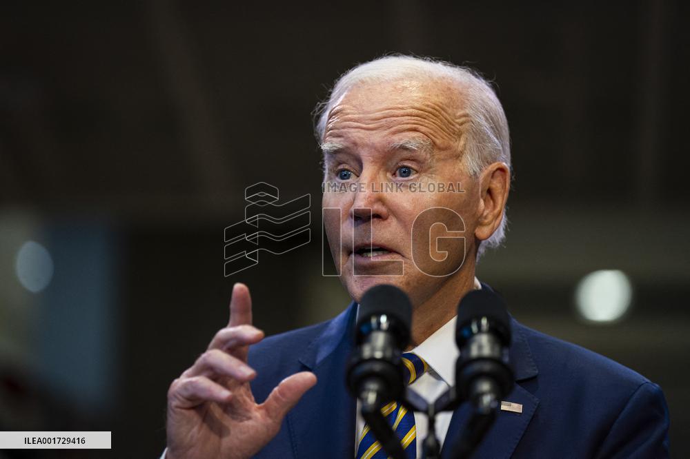 Biden Delivers Remarks On Bidenomics - Maryland