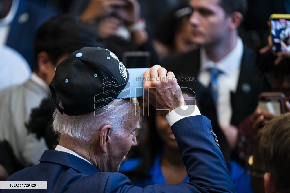 Biden Delivers Remarks On Bidenomics - Maryland