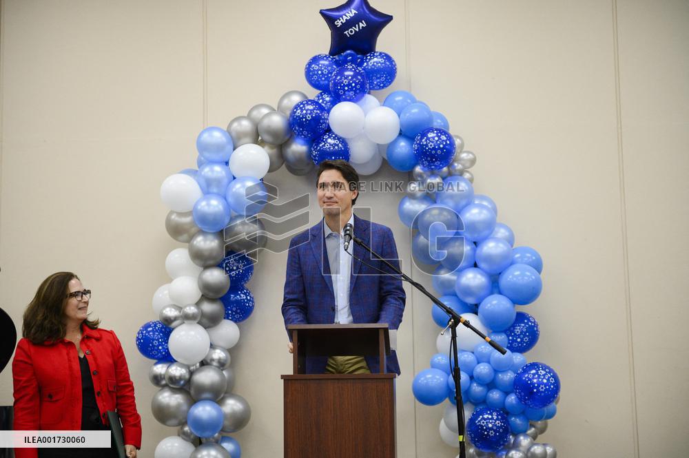Trudeau Marks Rosh Hashanah - Toronto