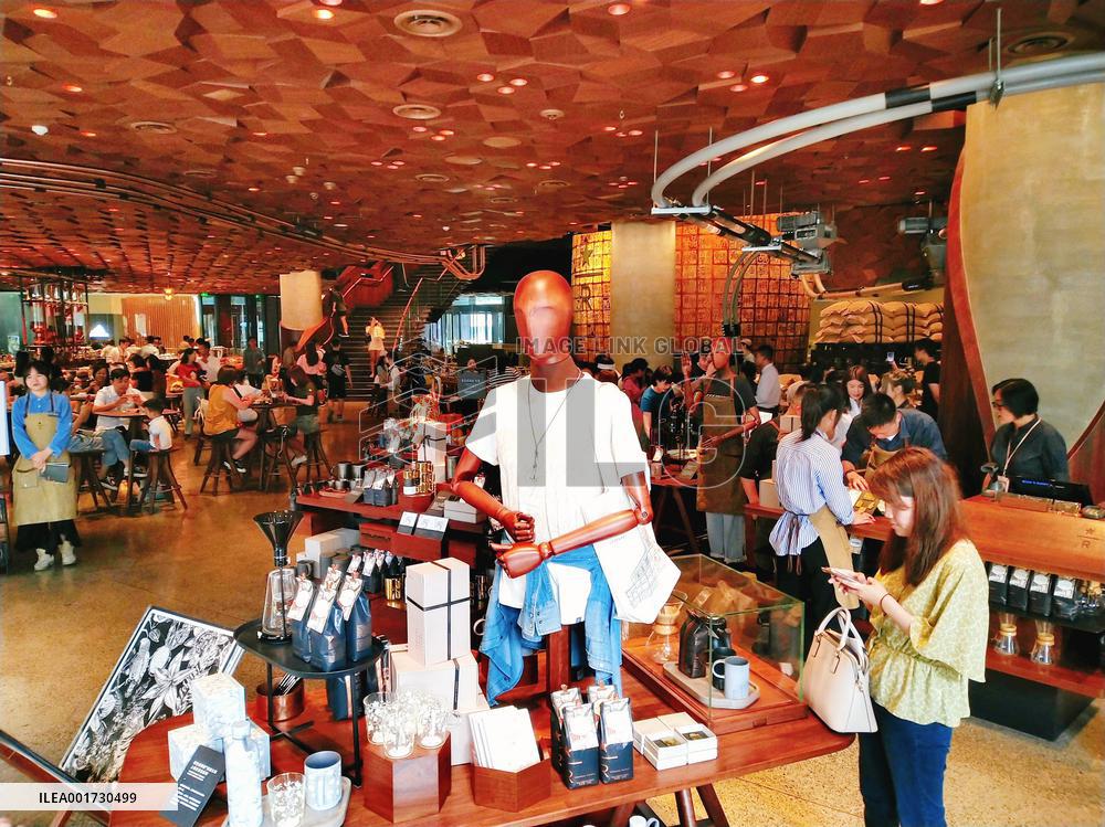 The World's Largest Starbucks Reserve Roastery in Shanghai