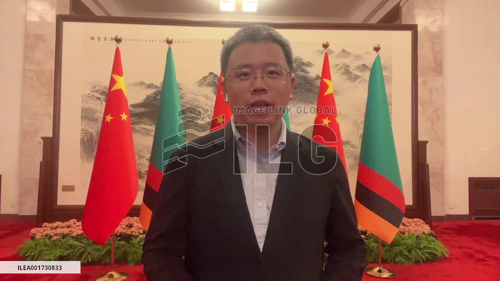 President Xi welcomes Zambian counterpart Hichilema