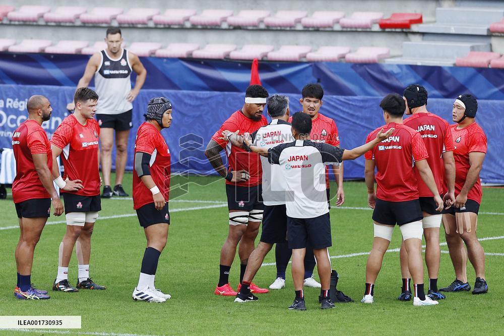 Rugby World Cup: Japan team's training