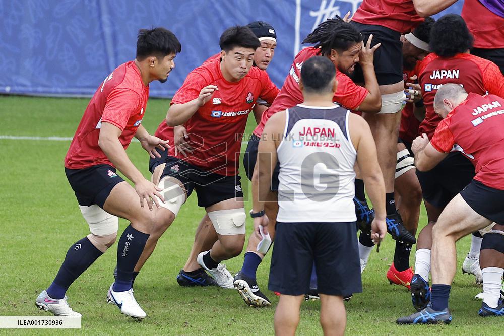 Rugby World Cup: Japan team's training