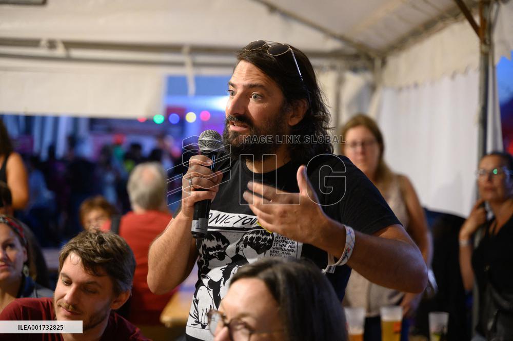 Fete de l'Humanite 2023 in Bretigny-Sur-Orge - France