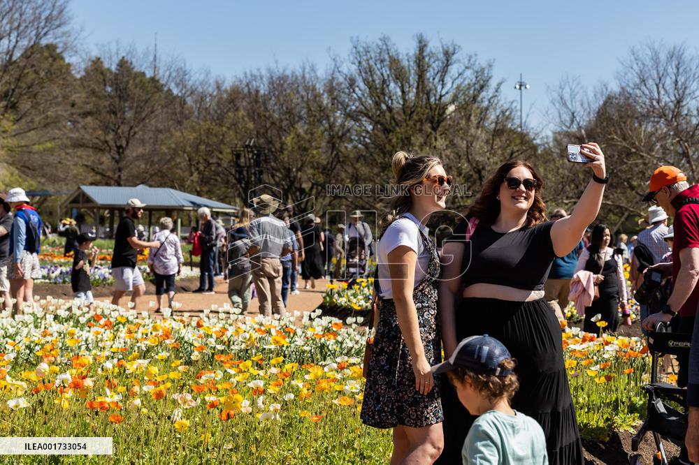 AUSTRALIA-CANBERRA-FLORIADE FESTIVAL