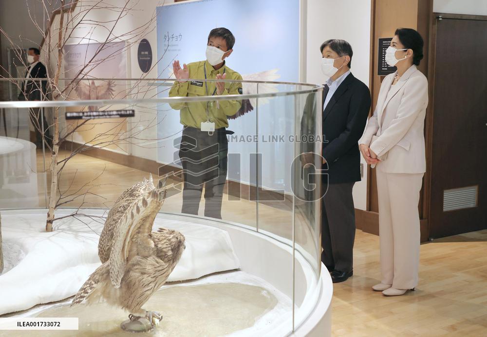 Japanese emperor in Hokkaido