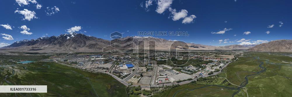 (SKYEYE) CHINA-XINJIANG-TAXKORGAN-AERIAL VIEWS (CN)