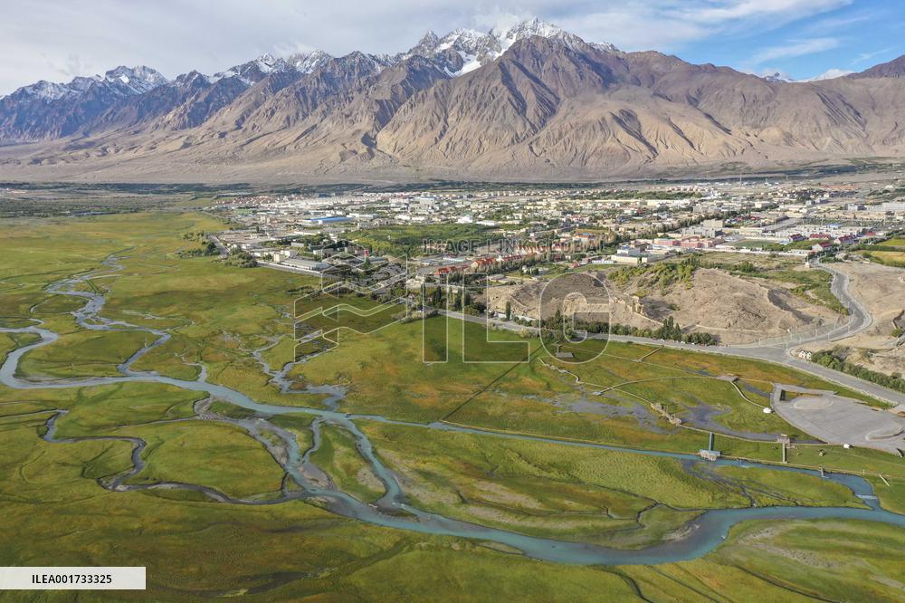 (SKYEYE) CHINA-XINJIANG-TAXKORGAN-AERIAL VIEWS (CN)