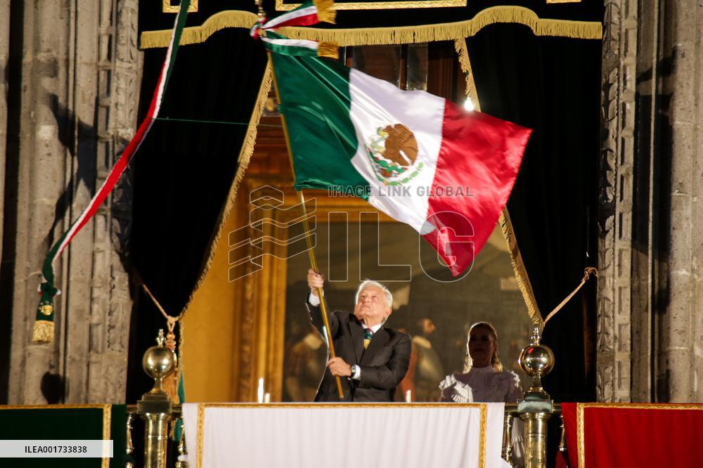 MEXICO-MEXICO CITY-INDEPENDENCE DAY-CELEBRATIONS