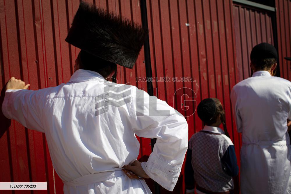 Rosh Hashanah celebration in Uman