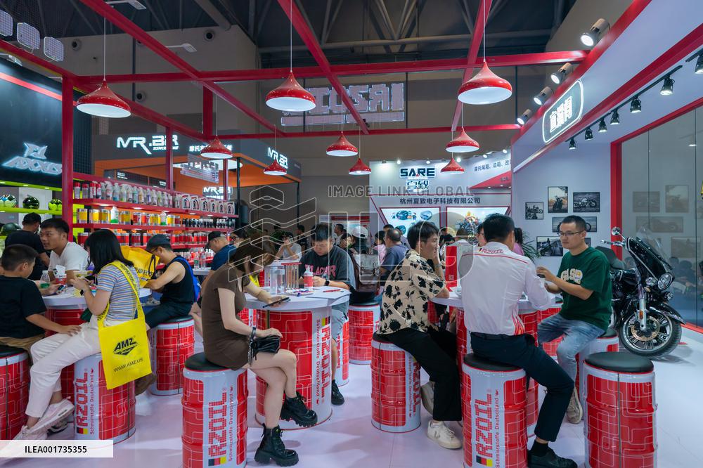 the 21st China International Motorcycle Expo in Chongqing