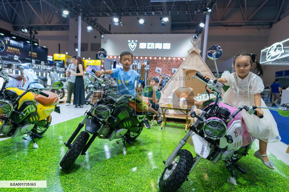 the 21st China International Motorcycle Expo in Chongqing