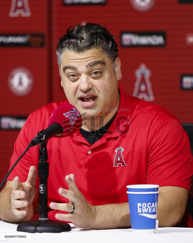 Baseball: Angels GM Minasian
