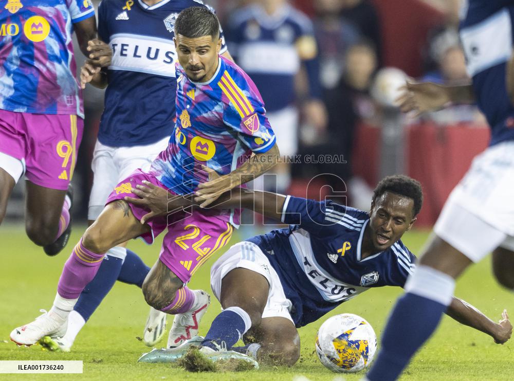 (SP) CANADA-TORONTO-SOCCER-MLS-TORONTO FC VS VANCOUVER WHITECAPS