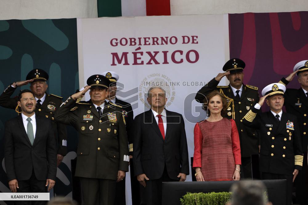 Military Parade on Independence Day - Mexico
