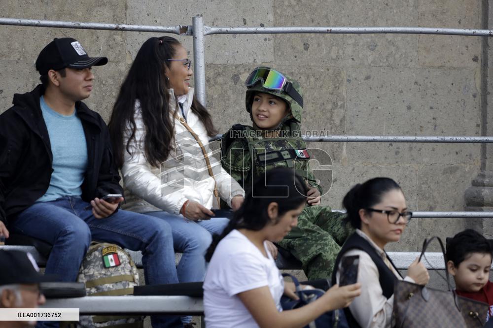 Military Parade on Independence Day - Mexico