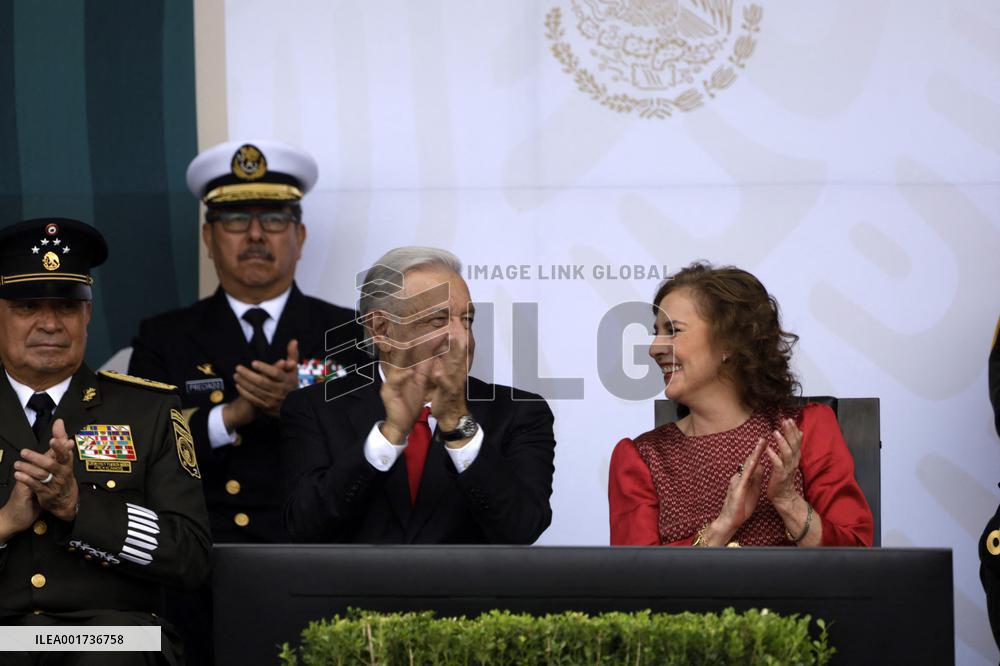 Military Parade on Independence Day - Mexico
