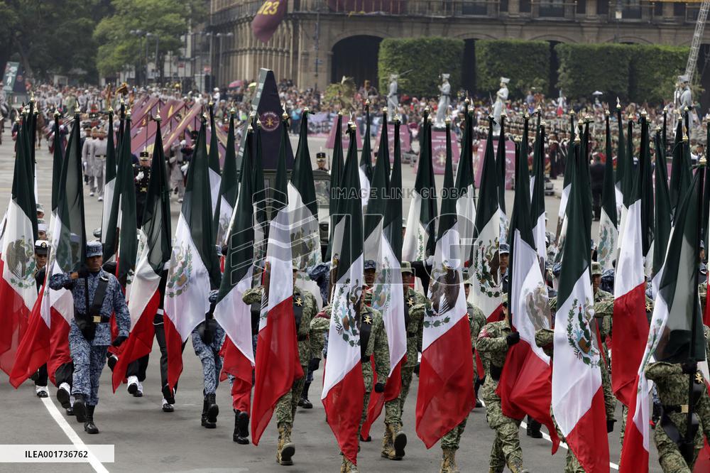 Military Parade on Independence Day - Mexico