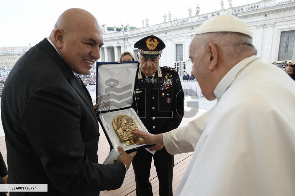 Pope Francis Holds Audiences - Vatican