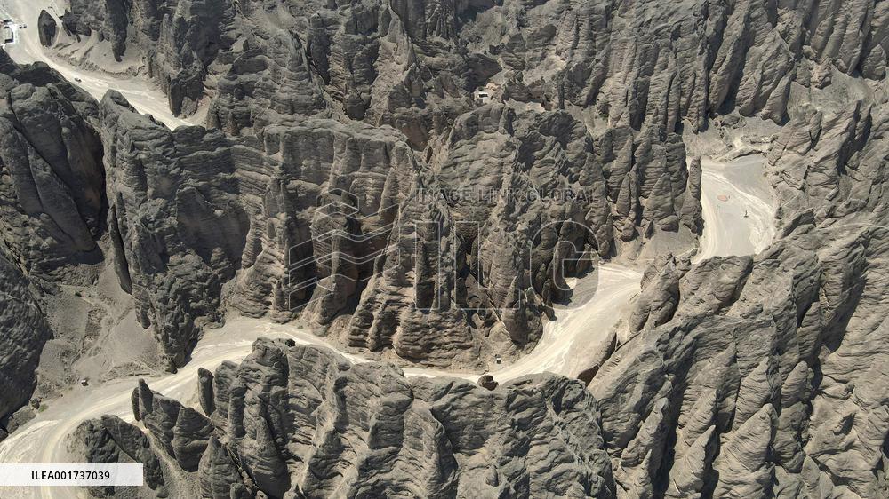 (SKYEYE) CHINA-GANSU-YELLOW RIVER-AERIAL VIEW (CN)