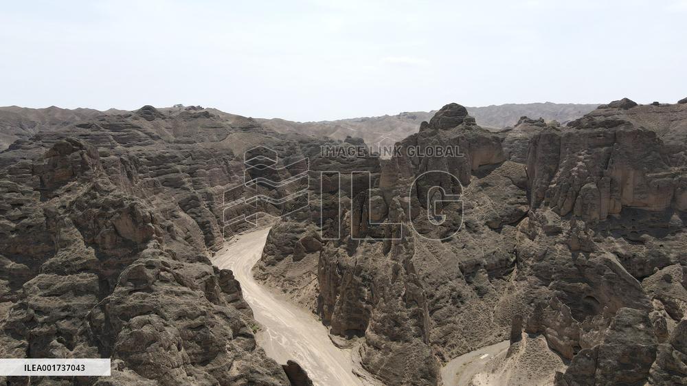 (SKYEYE) CHINA-GANSU-YELLOW RIVER-AERIAL VIEW (CN)