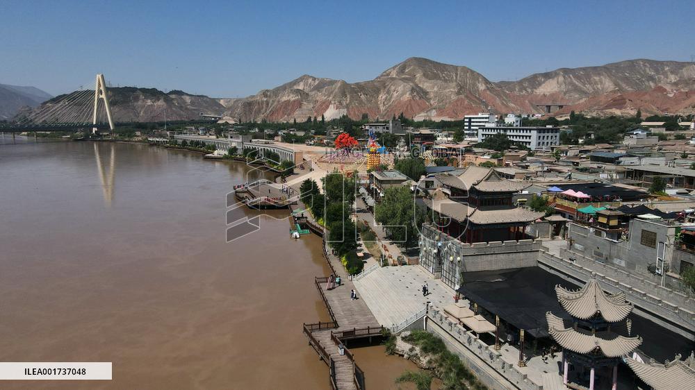 (SKYEYE) CHINA-GANSU-YELLOW RIVER-AERIAL VIEW (CN)