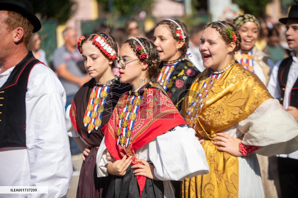 CROATIA-VINKOVCI-AUTUMN-FESTIVAL-PARADE