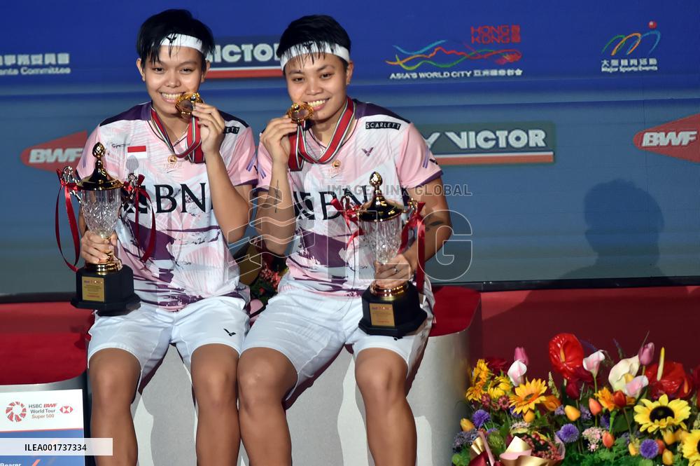 (SP)CHINA-HONG KONG-BADMINTON-HONG KONG OPEN 2023 (CN)