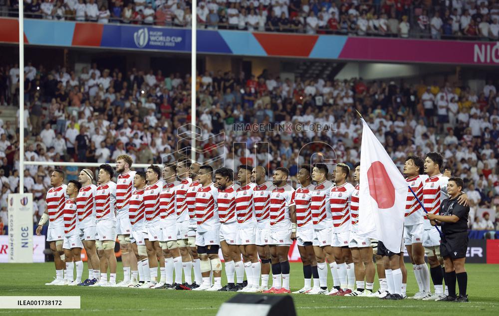 Rugby World Cup: Japan vs. England