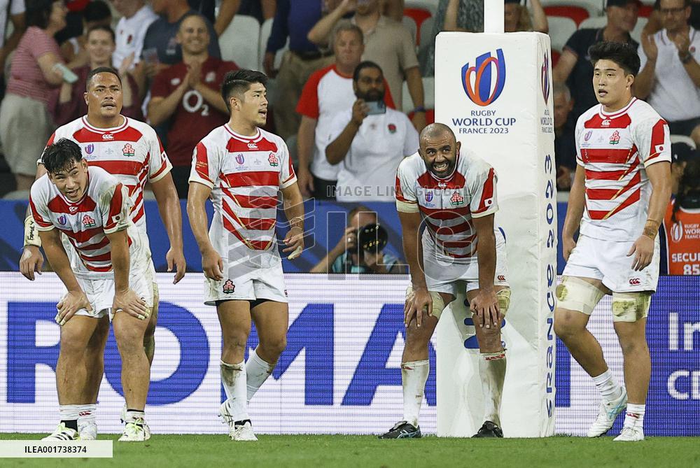 Rugby World Cup: Japan vs. England