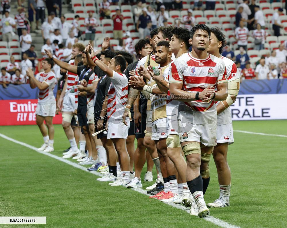 Rugby World Cup: Japan vs. England