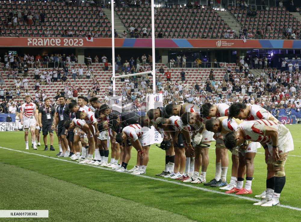 Rugby World Cup: Japan vs. England