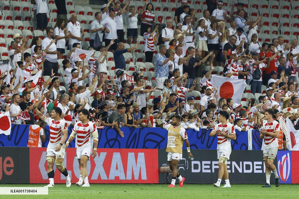 Rugby World Cup: Japan vs. England