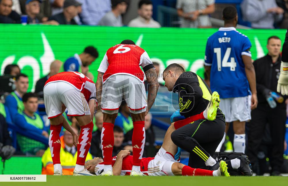 (SP)BRITAIN-LIVERPOOL-FOOTBALL-PREMIER LEAGUE-EVERTON VS ARSENAL