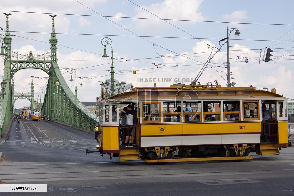 HUNGARY-BUDAPEST-NOSTALGIC VEHICLE EXHIBITION