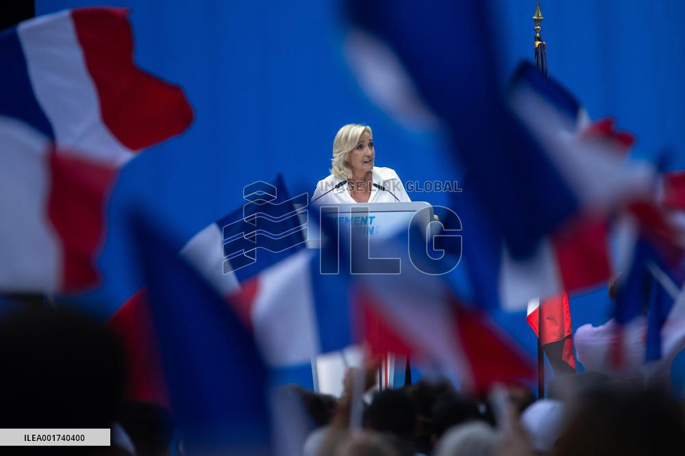Rassemblement National Meeting - Beaucaire
