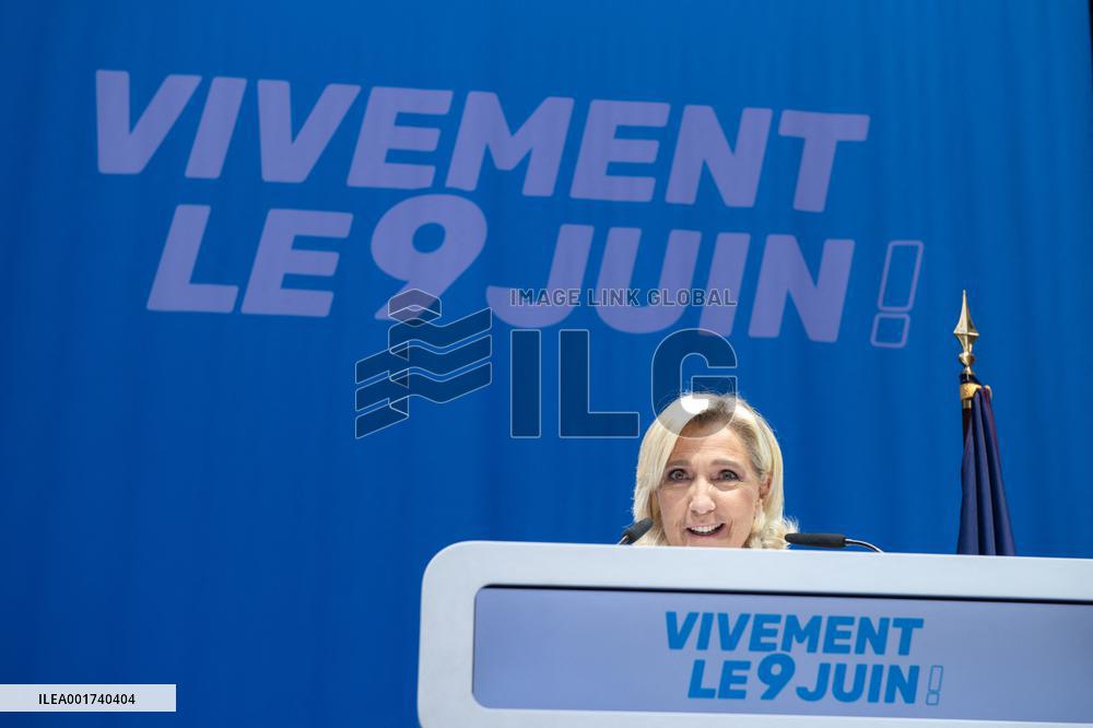 Rassemblement National Meeting - Beaucaire