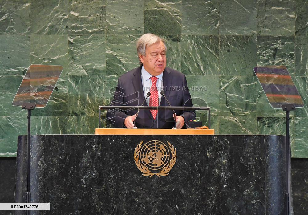 UN-SDG SUMMIT-GUTERRES-GLOBAL RESCUE PLAN