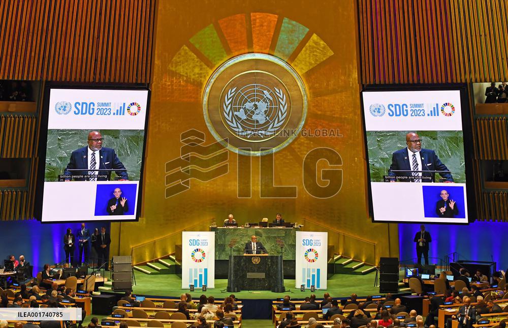UN-SDG SUMMIT-UNGA PRESIDENT-OPENING REMARKS