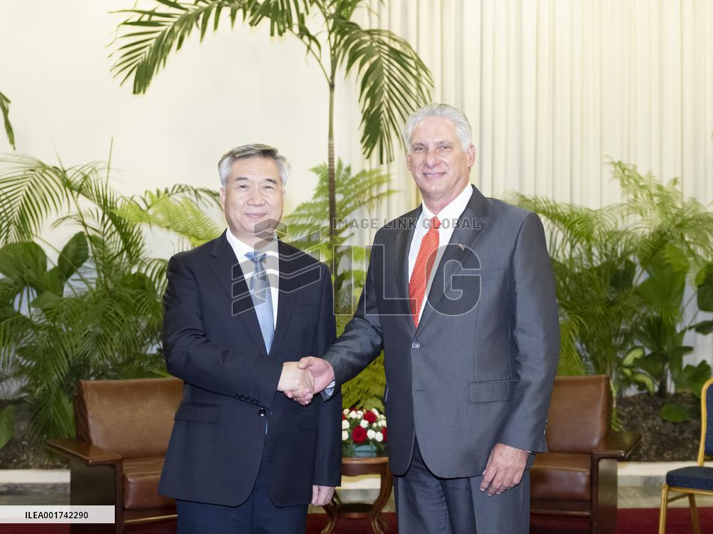 CUBA-HAVANA-LI XI-VISIT