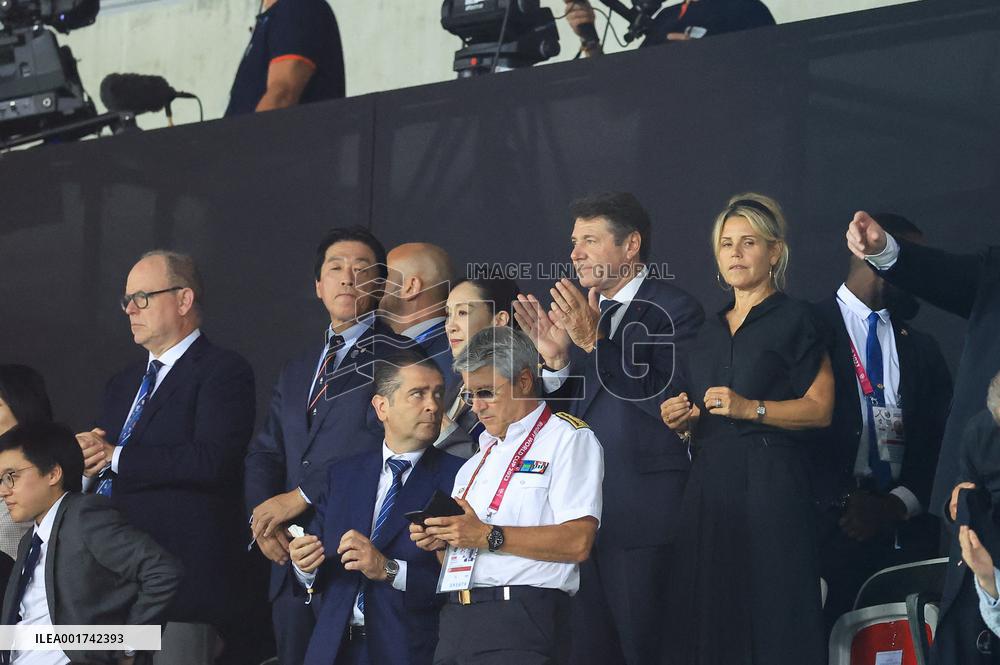 RWC - VIPs Attend England v Japan