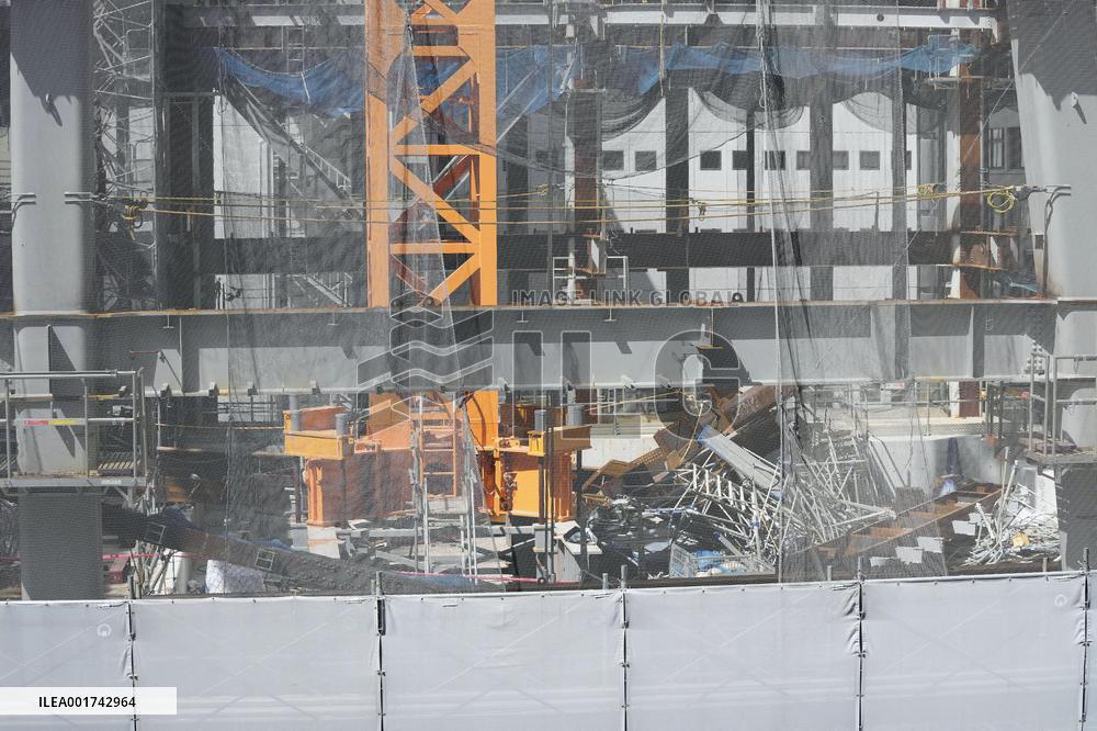 Tokyo construction site accident