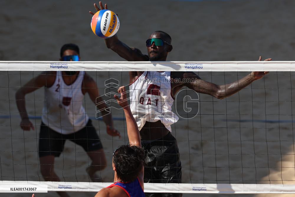 (SP)CHINA-NINGBO-ASIAN GAMES-BEACH VOLLEYBALL (CN)