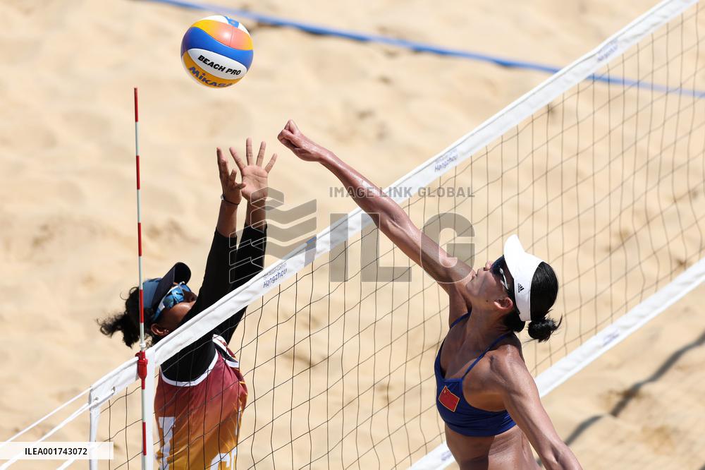 (SP)CHINA-NINGBO-ASIAN GAMES-BEACH VOLLEYBALL (CN)