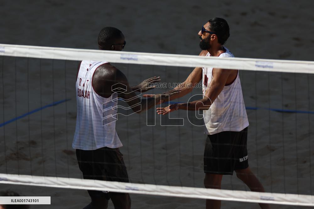 (SP)CHINA-NINGBO-ASIAN GAMES-BEACH VOLLEYBALL (CN)